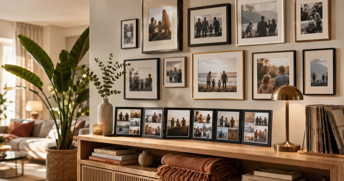 Décorer sa maison avec des photos de famille