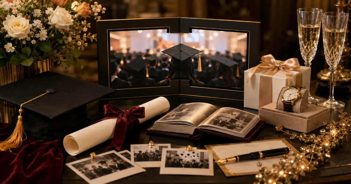 Cadeau de remise de diplôme : féliciter avec style
