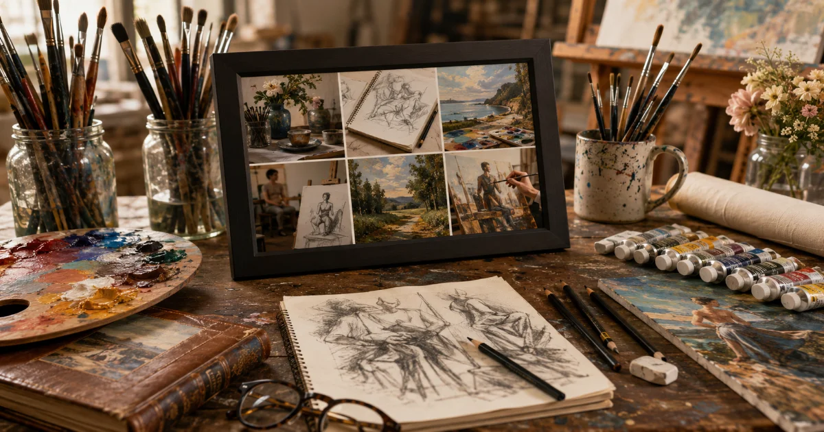 Cadeau pour un artiste peintre ou dessinateur