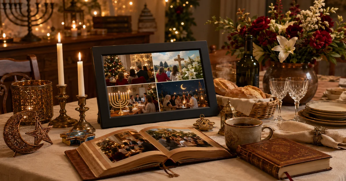 Les fêtes religieuses comme ciment de la vie familiale