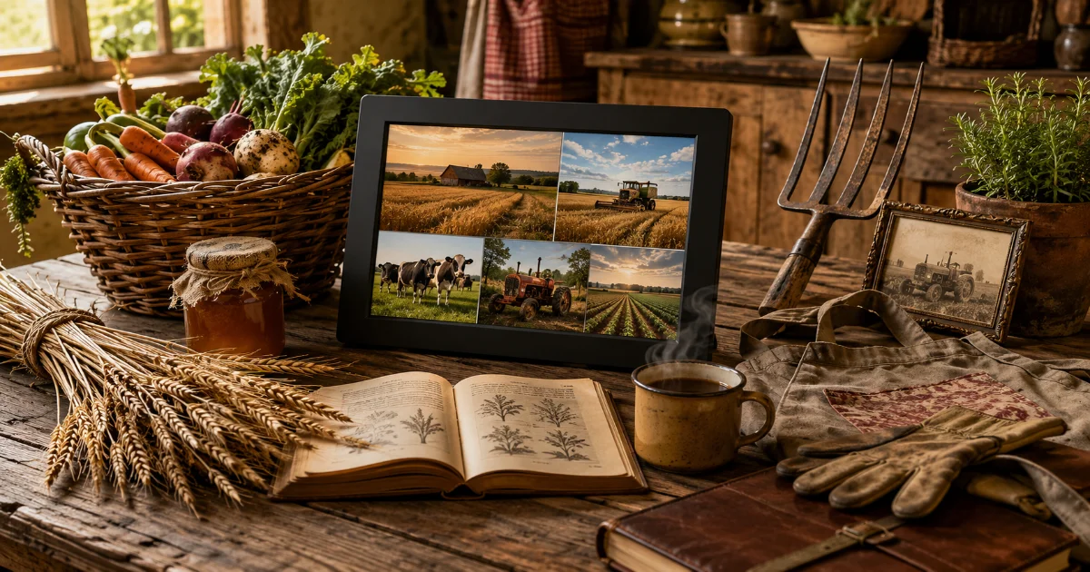Les familles d'agriculteurs : une histoire de terre et de saisons