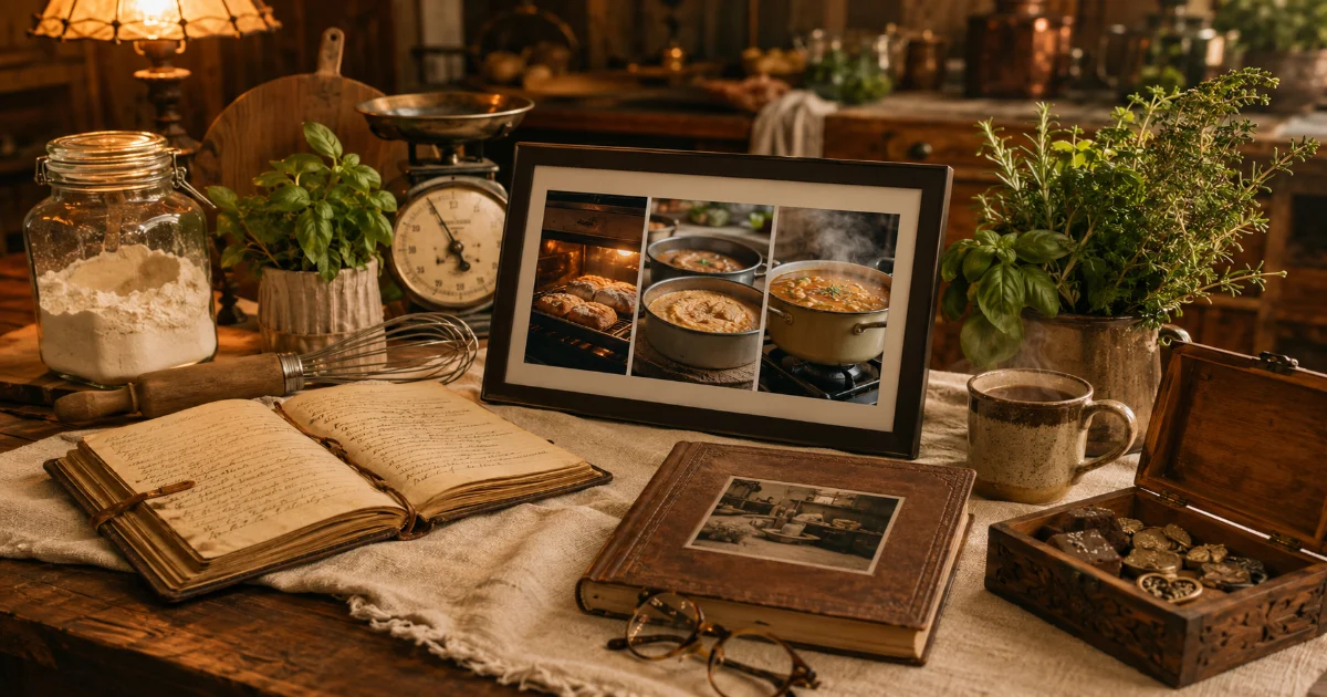 La mémoire des odeurs de cuisine en famille