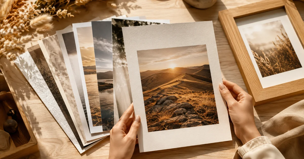 Impression photo : comment choisir le bon format et le bon support