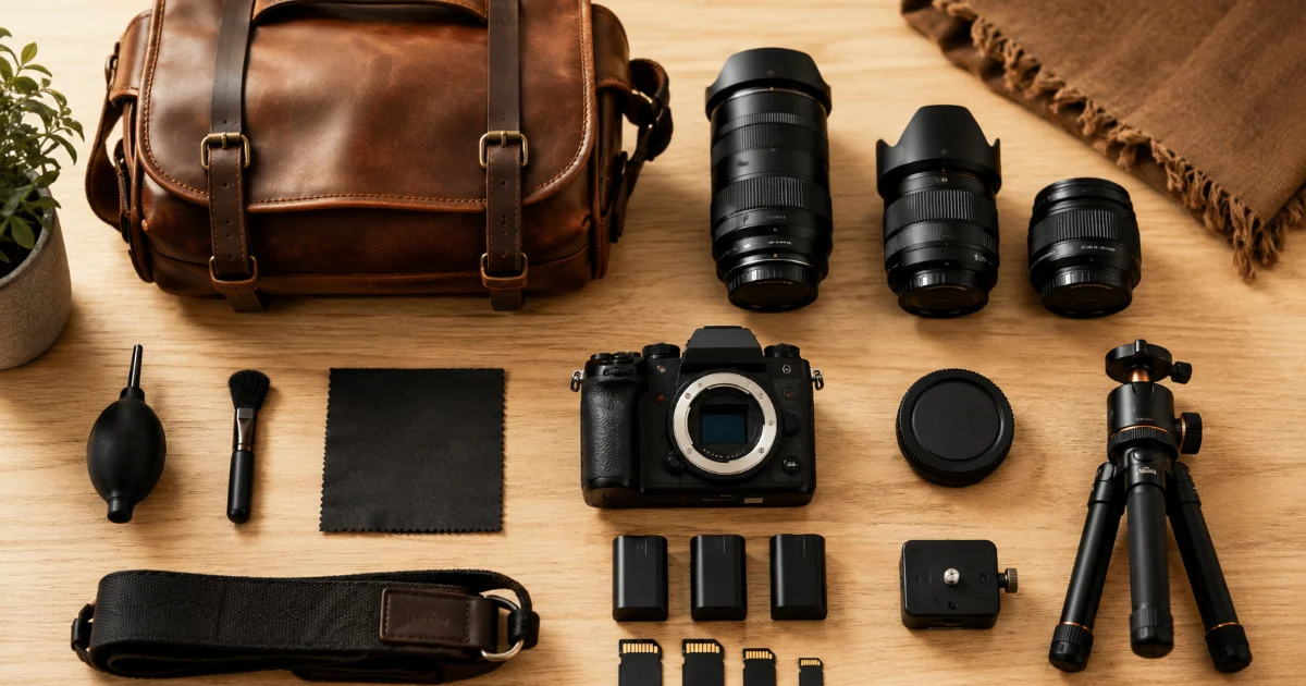 Les accessoires photo indispensables pour les familles photographes