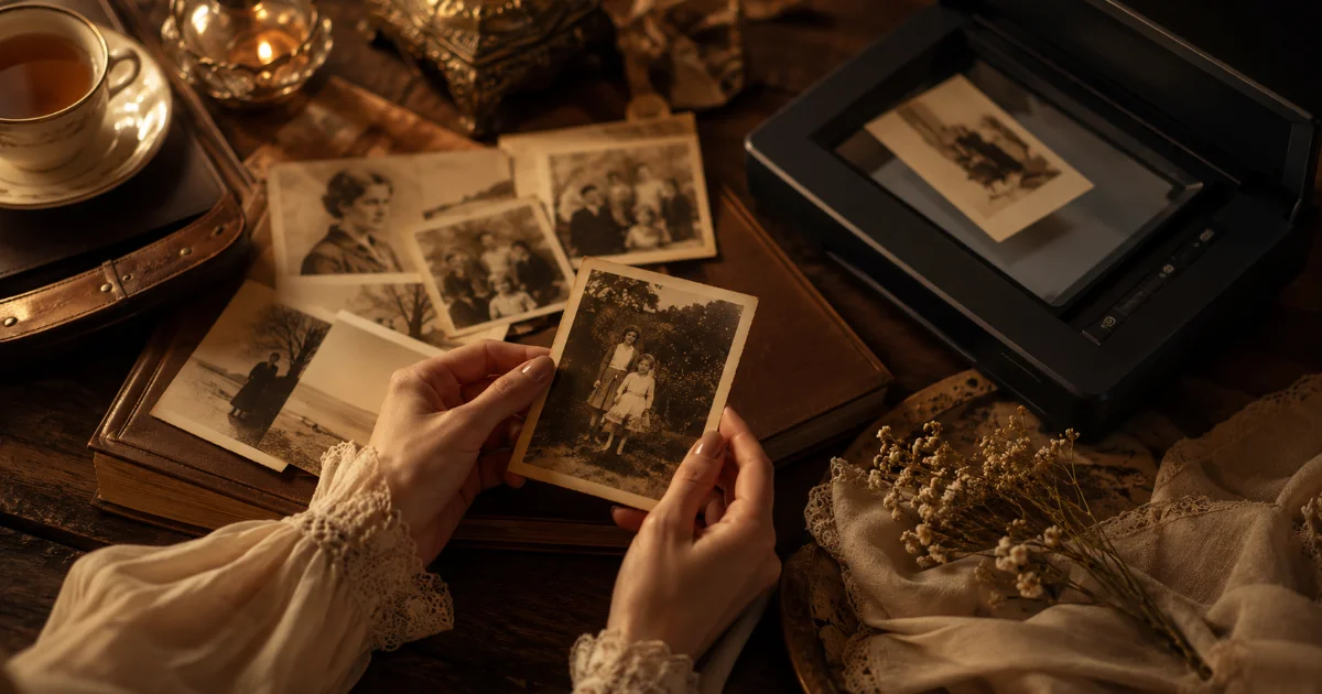 Convertir des photos argentiques en numériques : préserver l'héritage