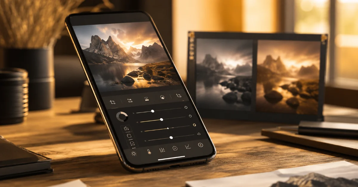 Post-traitement avec Lightroom Mobile : retoucher vos photos sur smartphone
