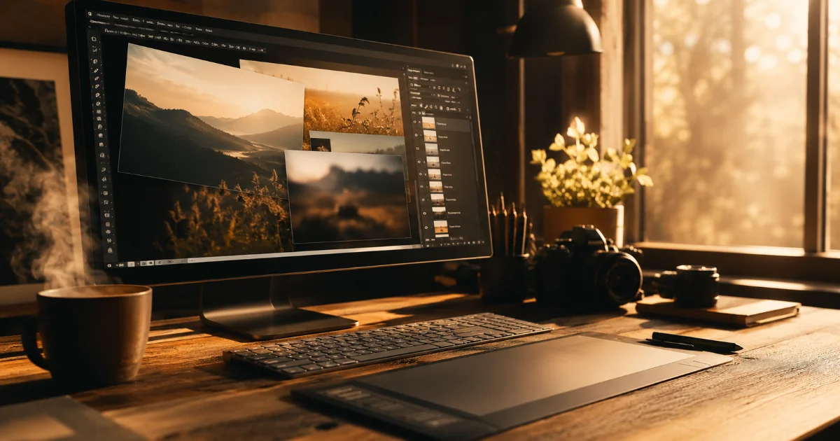 Compositer des photos de famille : techniques avancées de montage
