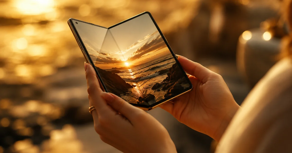Les téléphones pliants et la photographie : nouvelles perspectives créatives