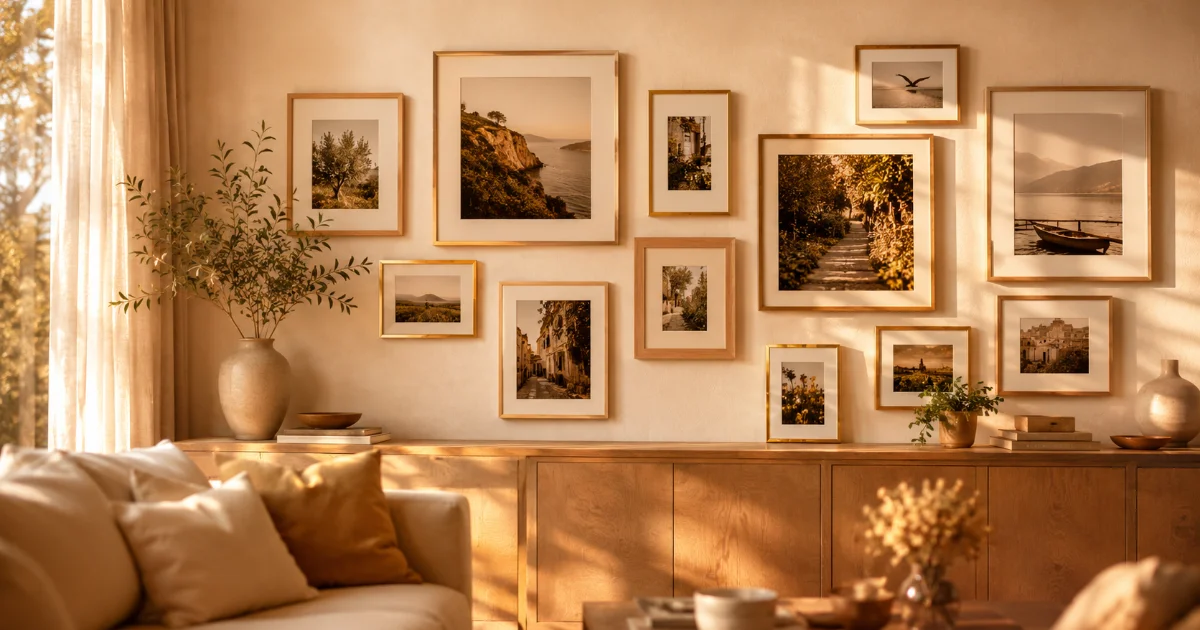 Créer un mur de photos familiales : de la sélection à l'accrochage