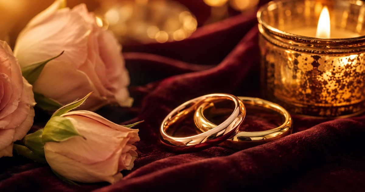 Souvenir animé pour un jubilé de mariage : 25, 50 ou 60 ans ensemble
