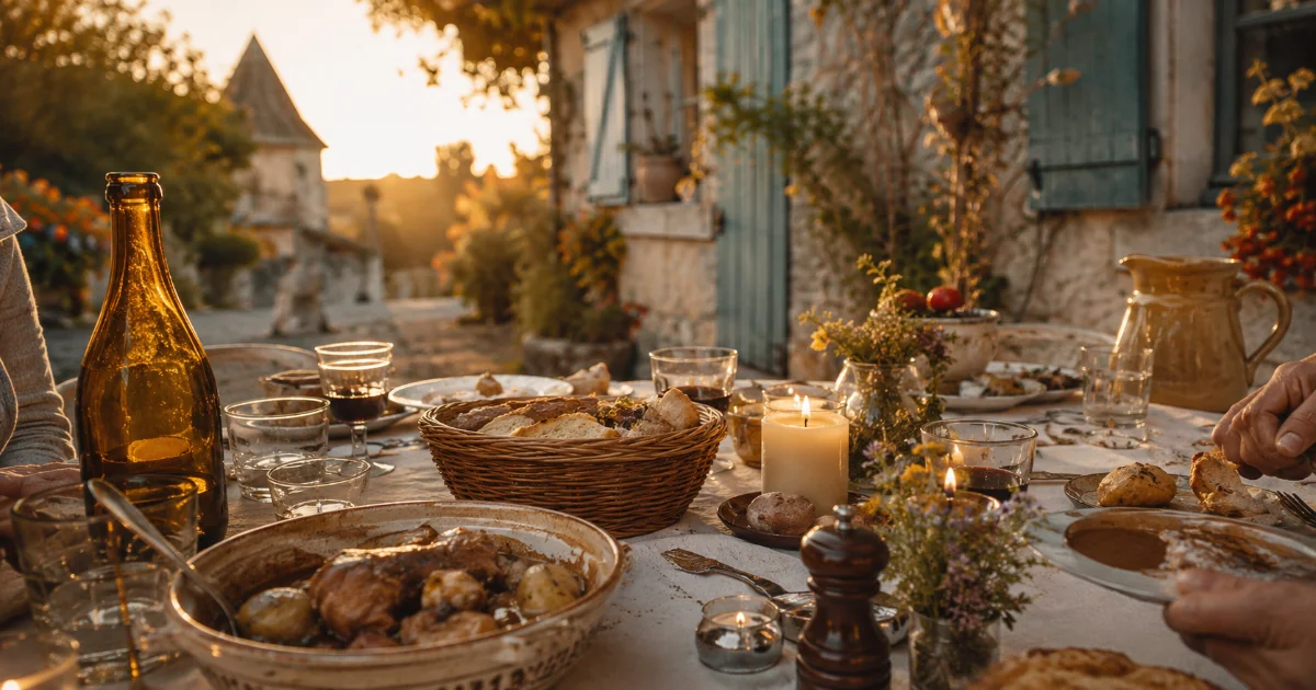 La mémoire des fêtes de famille locales : repas, villages et traditions