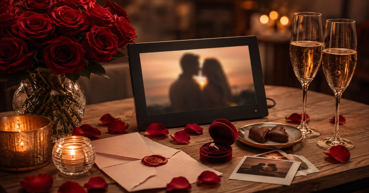 Saint-Valentin : offrir vos souvenirs d'amour animés à votre moitié