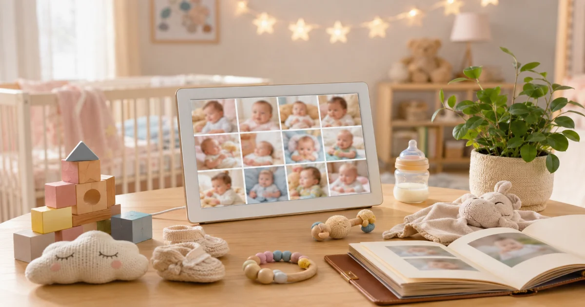 Première année de bébé : 12 mois de bonheur en vidéo souvenir