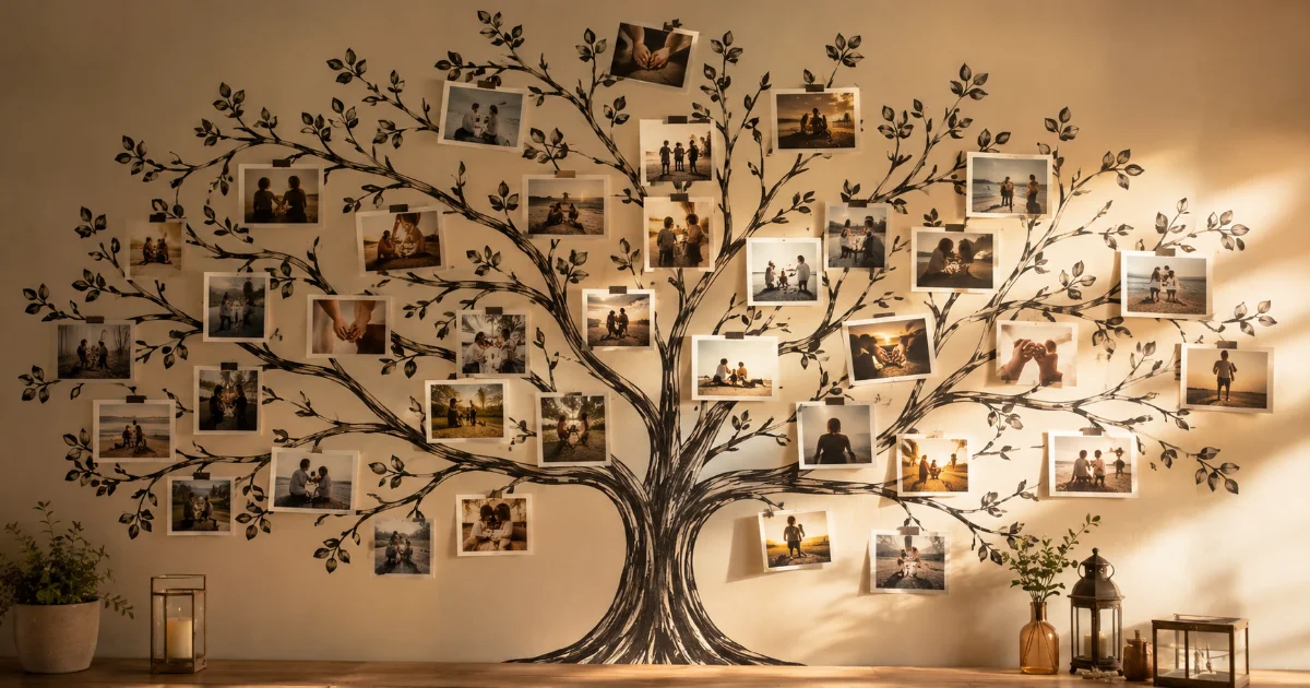 Create a tree of memories rather than just a family tree