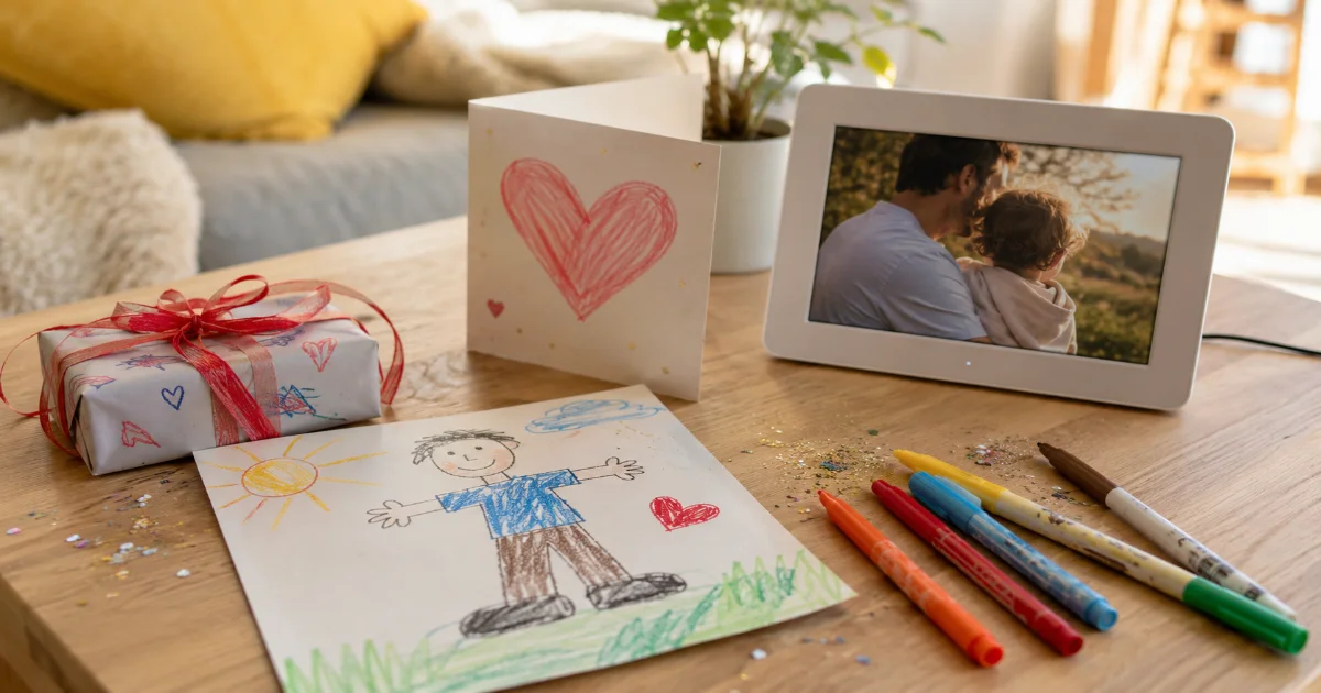 Cadeau de Fête des pères de la part d’un enfant : idées faciles et émouvantes