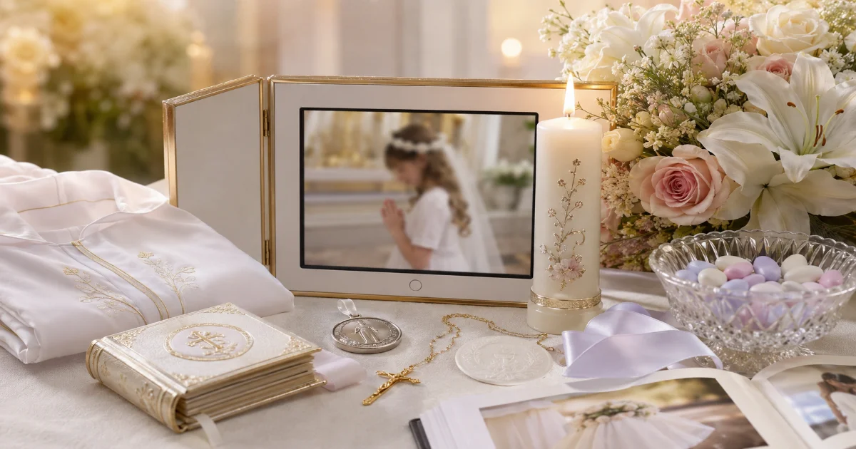 Cadeau pour une communion ou confirmation : marquer l'étape spirituelle