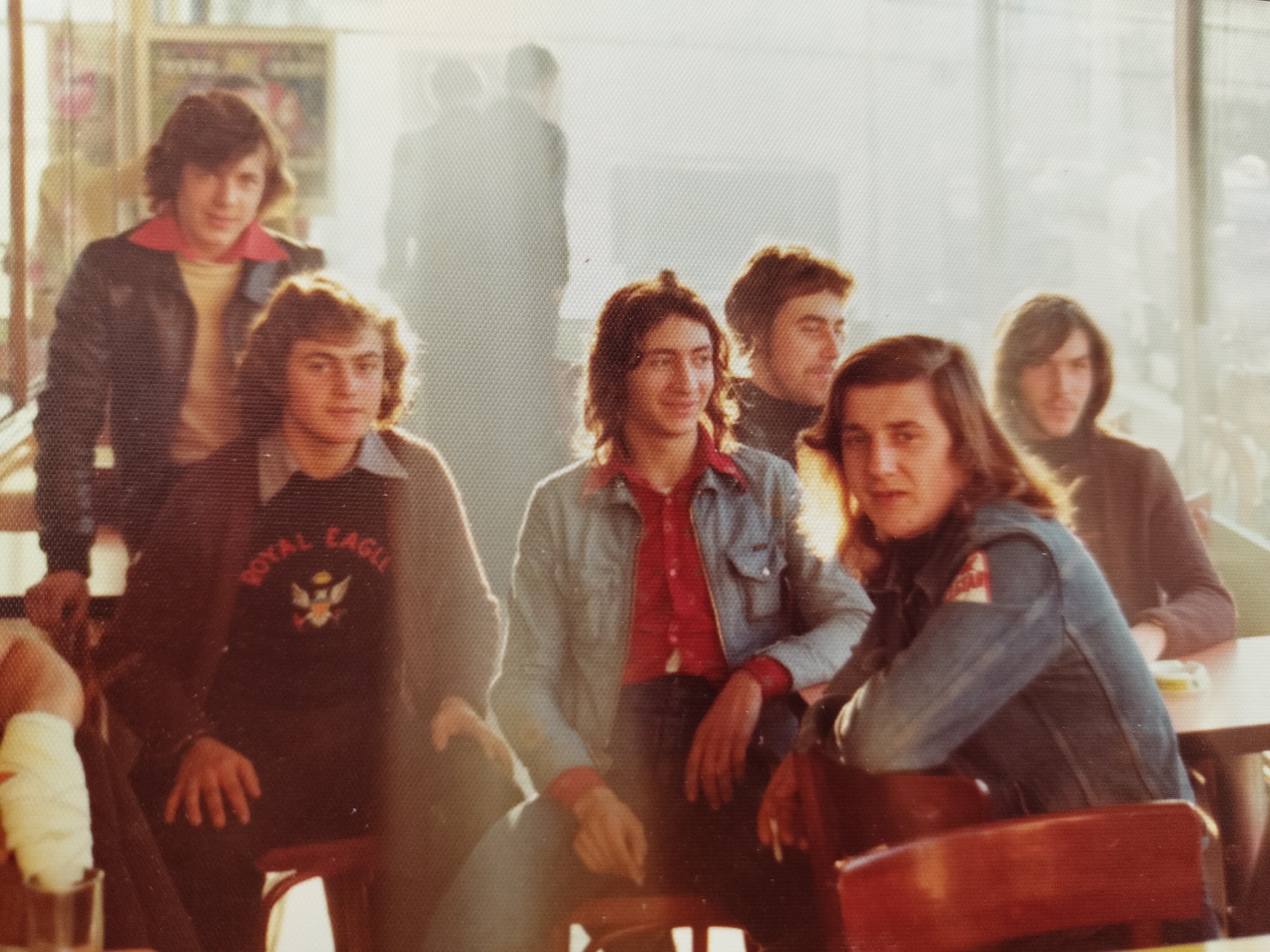 Photo de départ : groupe de proches